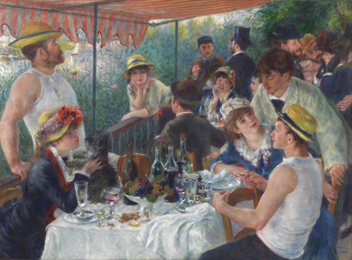 Renoir, Colazione dei canottieri 1881: esplora l’immagine per entrare nei dettagli