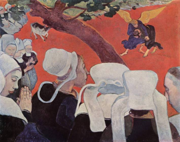 Gauguin, La visione dopo il sermone, 1888