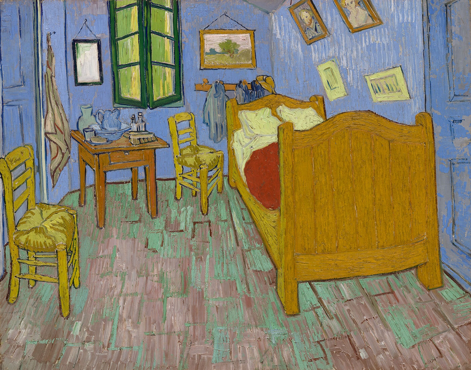 Van Gogh, La camera di Arles (versione del 1889)